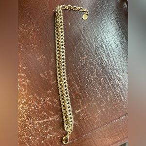 Beautiful double wide bracelet